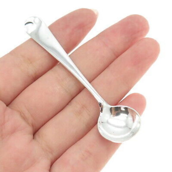 PETER GUILLE 925 Sterling Silver Vintage London 1952 Salt Spices